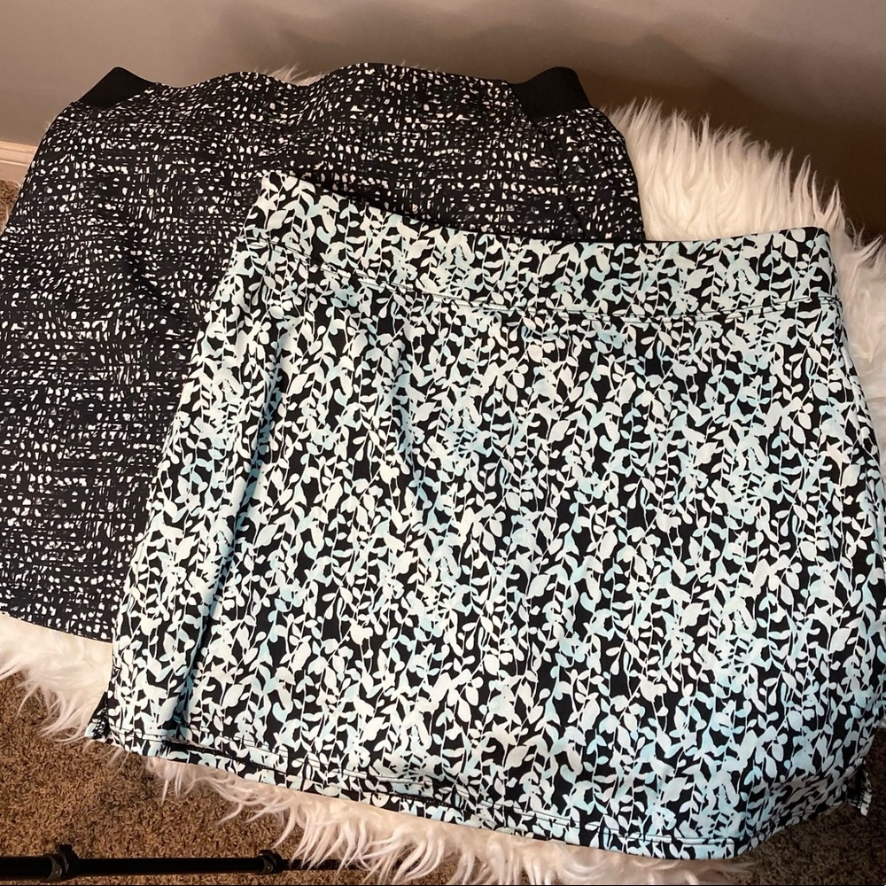2-pack patterned Skorts - size M
